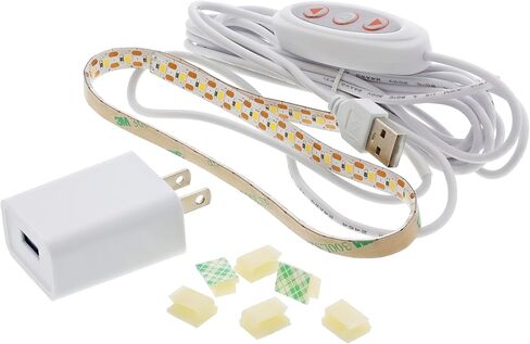 Sew Creative Sewing Machine Light Strip - Dimmable & Flexible 16" of Lighting | Stick On LED Sewing Light for Clear - Shadow Free Stitching, Quilting, and Crafting in Saudi Arabia