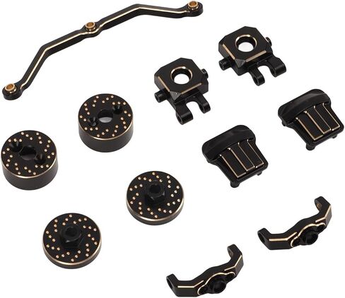 Hidyliu RC Steering Kit for 1/18, Durable Brass Parts in Kuwait
