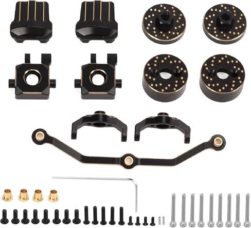 Hidyliu RC Steering Kit for 1/18, Durable Brass Parts in Kuwait
