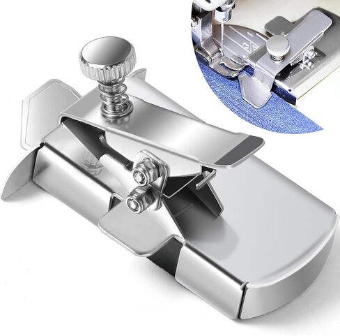 TOOVREN Upgraded Magnetic Seam Guide for Sewing Machine, Magnetic Seam Guide with Clip, Universal Seam Guide, Hemmer Guide, Multifunctional Hem Guide for Sewing Machine, Sewing Supplie Accessories in Kuwait
