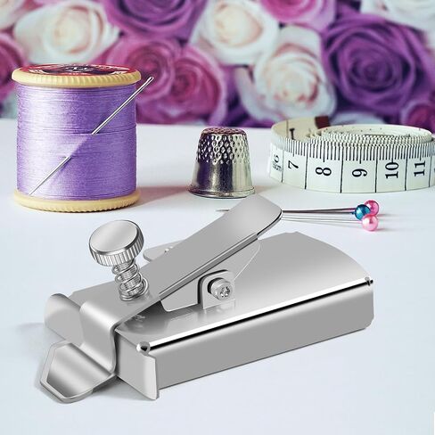 TOOVREN Upgraded Magnetic Seam Guide for Sewing Machine, Magnetic Seam Guide with Clip, Universal Seam Guide, Hemmer Guide, Multifunctional Hem Guide for Sewing Machine, Sewing Supplie Accessories in Kuwait