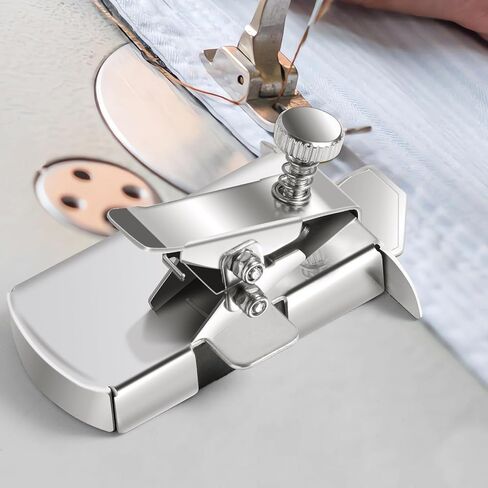 TOOVREN Upgraded Magnetic Seam Guide for Sewing Machine, Magnetic Seam Guide with Clip, Universal Seam Guide, Hemmer Guide, Multifunctional Hem Guide for Sewing Machine, Sewing Supplie Accessories in Kuwait