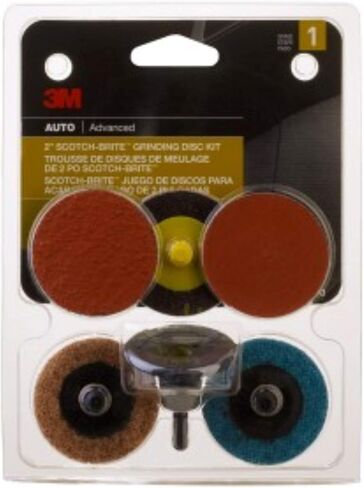 3M 03050 Scotch-Brite 2" Regalite Drill Mounted Automotive Grinding/Sanding/Finishing System, Factory in Kuwait