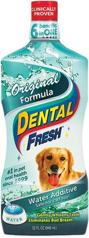Dental Fresh Water Additive for Dogs & Cats, Flavorless, 8 fl oz in Kuwait
