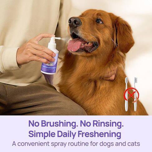 HICC PET Dog Mouth Cleaning Spray, Helps Freshen Breath, 5.1 Fl Oz in Saudi Arabia