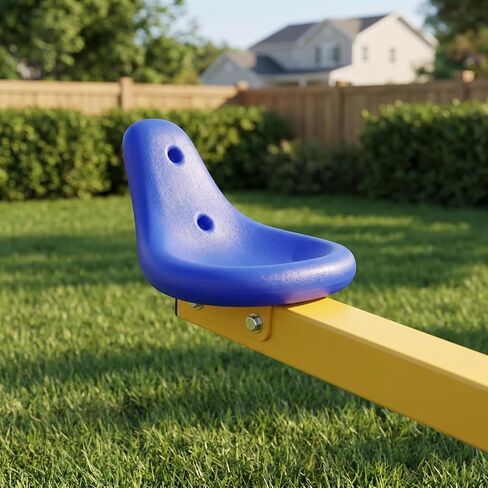 Kisangel Seesaw Replacement Seat Outdoor Playground Accessory for Kids Weather-Resistant Ergonomic Seat Board for Parks Playgrounds Residential Areas Universal Fit 14.17 X 10.62 X 7.48 in in Kuwait