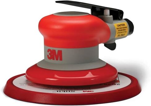 3M Elite Random Orbital Sander - Pneumatic Palm Sander - 3" x 3/16" Diam. Orbit - Stikit Disc Pad - Elite Series - For Wood, Composites, Metal, 28494 in Kuwait