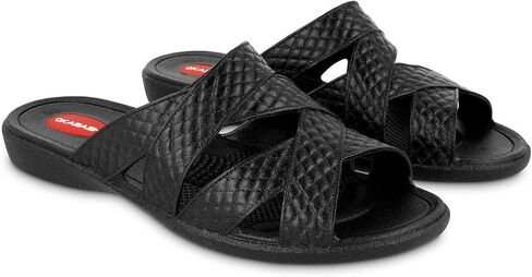 OKABASHI Women’s Cross Strap Flip Flops - Sandals in Kuwait