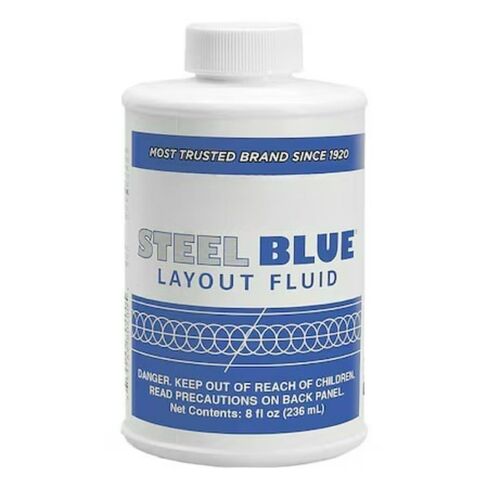 for Dykem 80400 for Dykem Steel Blue, Layout Fluid, Bottle, 8 Oz in Saudi Arabia