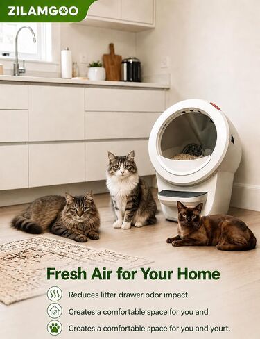 ZILAMGOO 8-Pack Carbon Filters Compatible with LR4 Litter Box in Saudi Arabia