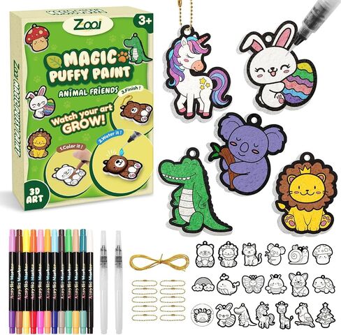 Magic Puffy Paint Crafts for Kids Ages 4-8, Stocking Stuffers Gift for Kids in Kuwait