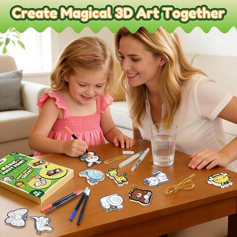 Magic Puffy Paint Crafts for Kids Ages 4-8, Stocking Stuffers Gift for Kids in Kuwait