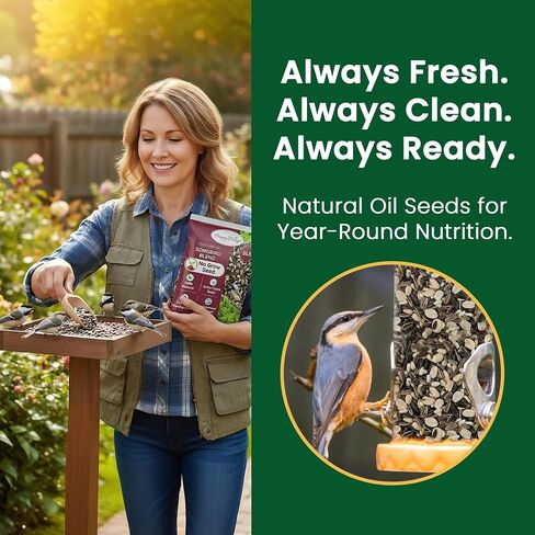 Happy Wings 5LB Songbird Blend Bird Food, Sunflower, Safflower, Peanuts in Kuwait
