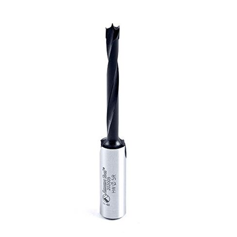 Amana Tool - 202004 Carbide Tipped Brad Pt. Boring Bit R/H 4mm Dia x 77mm Long x 10mm Sh in Kuwait