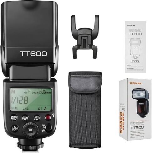 كاميرا Godox TT600 Flash Speedlite مع نقل لاسلكي 2.4G مدمج متوافق مع كاميرا Canon، Nikon، PenTax، Olympus والكاميرات الرقمية الأخرى مع حذاء Hotshoe& موزع USB LED in Kuwait