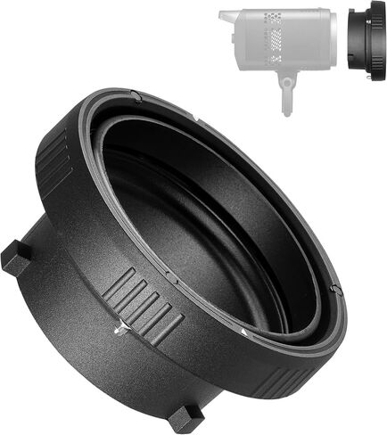 Fomito Photo Studio Elinchrom Speedring إلى Bowens Mount محول أحادي الضوء قابل للتبديل in Kuwait
