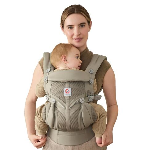Ergobaby Omni 360 All-Position Baby Carrier for Newborn to Toddler with Lumbar Support & Cool Air Mesh (7-45 Lb), Oxford Blue in Saudi Arabia