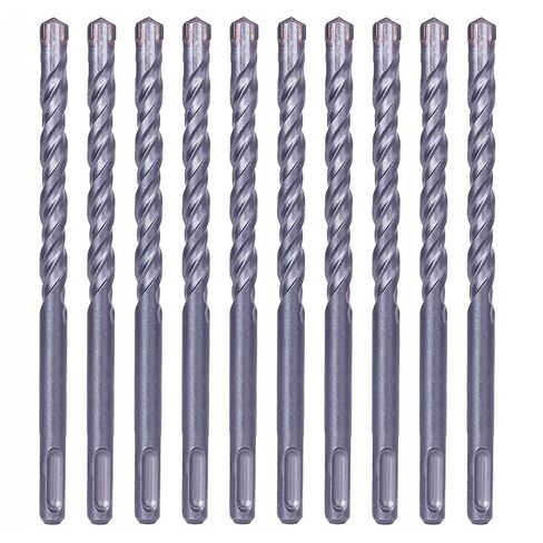 SDS Plus Hammer Drill Bit 10Pcs 5/32 in. x 6 in. Masonry Concrete Rock Drill Bit in Kuwait