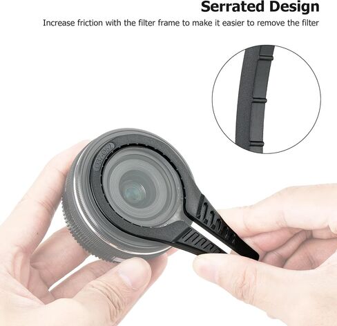 PROfezzion Camera Lens Filter Wrench Kit for ND UV CPL Filter, 3-Pack | Lens Filter Removal Tool for 37-52mm, 55-72mm, 77-95mm Filter, Durable and Universal for All Lens Filter from 37mm-95mm in Kuwait