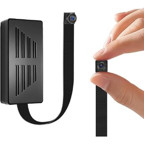 64GB Hidden Camera DIY 1080P Mini Portable Spy Camera Covert Nanny Video Recorder with Motion Detection Security Cameras for Home, Office in Kuwait