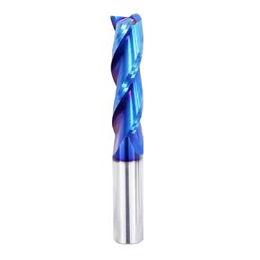 DashHound BRF303 3 Flutes CNC Solid Carbide Router Bits Down Cut Spiral Bit with 1/8" CD X 1/2" CL X 1/4" Shank X 2" OL in Saudi Arabia