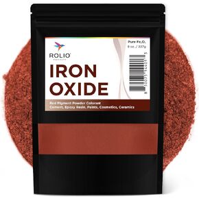 Rolio - Iron Oxide Powder Color Pigment Bag - Red, 100g in Saudi Arabia