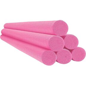Chochkees Pool Noodles 52" x 2.5" Inch Swimming Solid Core Foam Tube, Floating Thick Noodles for Floating, Pool Accessories in Kuwait