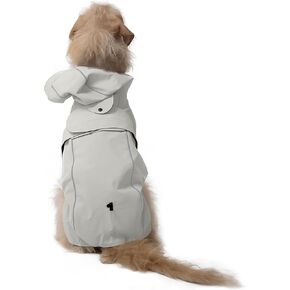 Trail Hound Rain Vest – Waterproof Pet Coat with Reflective Trim & Adjustable Fit – Lightweight, Breathable Jacket for Wet Weather Walks – Fits All Breeds - 2XL - (Sage) in Saudi Arabia