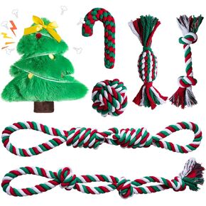 Aitmexcn Large Dog Toys for Aggressive Chewers, 8 Pack Dog Rope Toys in Kuwait