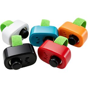 Ruconla Dog Clicker with Finger Ring 5 Pack for Dogs/Cats/Horses/Birds or Other Animals - Mini Finger Clickers for Training in Kuwait