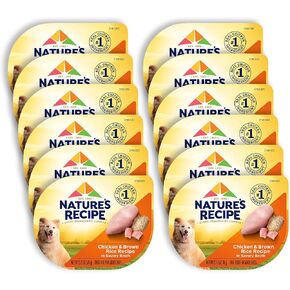 Nature's Recipe Wet Dog Food Variety Pack, 2.75 oz. Cups, 12 Count (2 Pack) in Kuwait