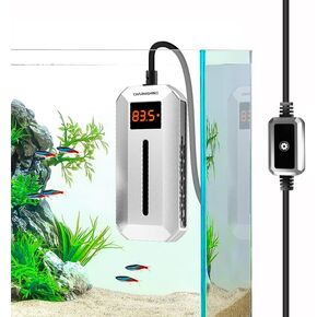 Submersible Aquarium Heater with LED Digital Display 100W Fish Tank Heater for 8-13 Gallon Freshwater Saltwater Tank, Auto Thermostat Overheat Protection(Not Suitable for Low-Water Turtle Tanks) in Kuwait
