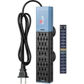 HITOP 25W Preset 78°F Aquarium Heater, Small Submersible Fish Tank Heater in Kuwait