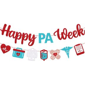 Happy PA Week Banner Physician Assistant Party Decoration in Saudi Arabia