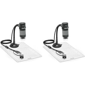 مجهر رقمي USB 2.0 قابل للتوصيل مع حامل مرن لذراع مراقبة النوافذ وماك ولينكس (تكبير 2 ميجابيكسل، 250 x ) in Kuwait