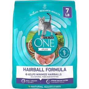 Purina ONE Natural Hairball Control Dry Cat Food, 7 lb Bag in Kuwait