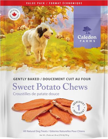 Caledon Farms Value Pack Sweet Potato Chews Dog Treats 28oz/795G in Kuwait
