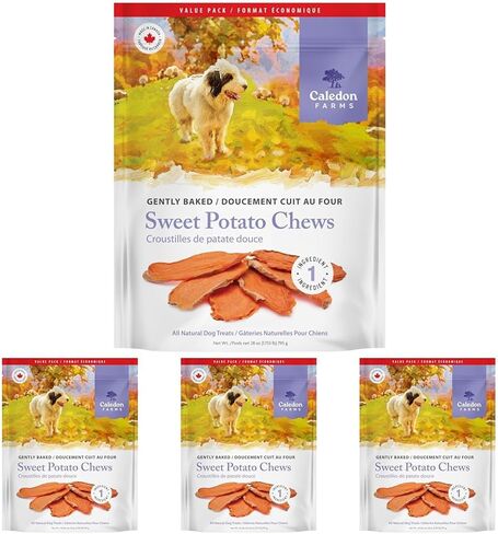 Caledon Farms Value Pack Sweet Potato Chews Dog Treats 28oz/795G in Kuwait