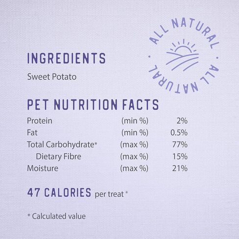 Caledon Farms Value Pack Sweet Potato Chews Dog Treats 28oz/795G in Kuwait