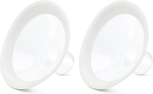 Medela PersonalFit Flex Breast Shields, 2 Pack of Medium 24mm Breast Pump Flanges, Made Without BPA, Shaped Around You for Comfortable and Efficient Pumping in Kuwait