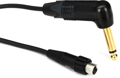 Shure WA303 2' Standard Guitar Cable with 1/4" Connector on Each End (Pack of 2) in Saudi Arabia