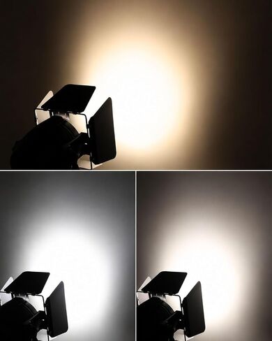 أضواء المسرح بيتوبر 200 واط COB LED إضاءة إضاءة للمسرح مع باب دافئ وبارد أبيض LED ضوء Par أضواء DMX/Master-Slave DJ أضواء إضاءة إضاءة /resnel لأزياء الكنيسة زفاف مسرح الصور (4) in Kuwait