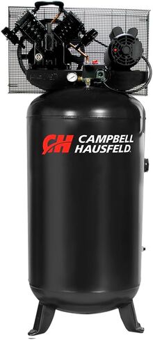 ضاغط هواء، خزان عمودي سعة 80 جالون، مرحلة واحدة، 16 قدم مكعب في الدقيقة، 5 حصان، 1PH (Campbell Hausfeld CE4104) in Kuwait