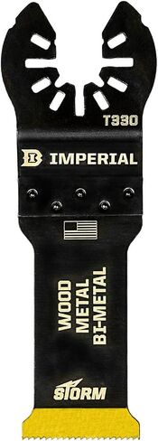 Imperial Blades IBOAT330-1 One Fit 1-1/4" Multi-Material Storm Titanium Metal/Wood Blade, 1PC in Kuwait