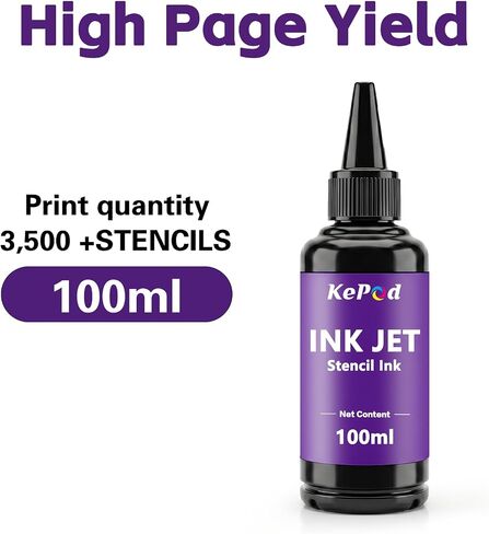 Tattoo Stencil Ink for EcoTank Inkjet Printer 100ML in Kuwait