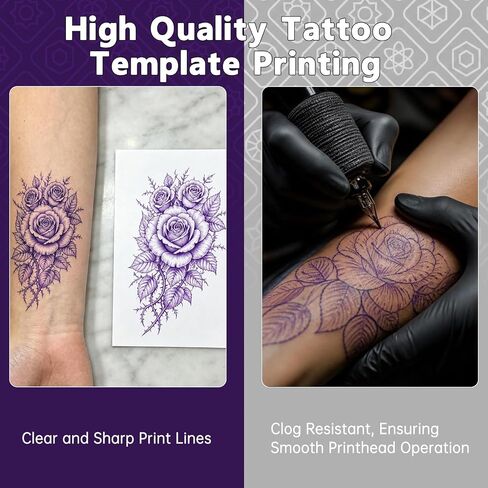 Tattoo Stencil Ink for EcoTank Inkjet Printer 100ML in Kuwait
