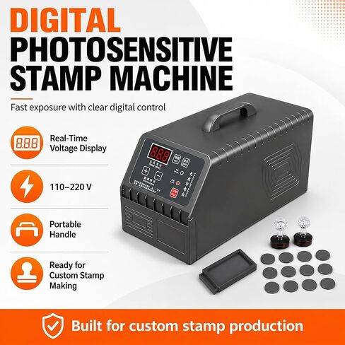 Flash Stamp Portrait Making Machine, Photosensitive Seal Exposure Device in Saudi Arabia