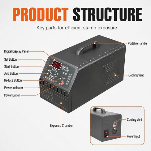 Flash Stamp Portrait Making Machine, Photosensitive Seal Exposure Device in Saudi Arabia