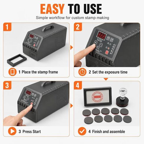 Flash Stamp Portrait Making Machine, Photosensitive Seal Exposure Device in Saudi Arabia