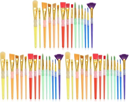 15Pcs Paint Brushes Value Pack in Kuwait